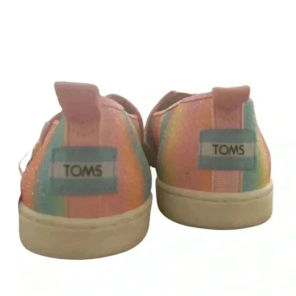 Kids Rainbow Glitter Shoes Size 5 New With Tags - Picture 9 of 10